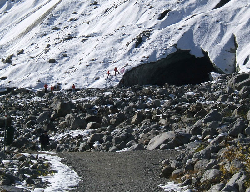 Il ghiacciaio del Morteratsch - Piz Bernina